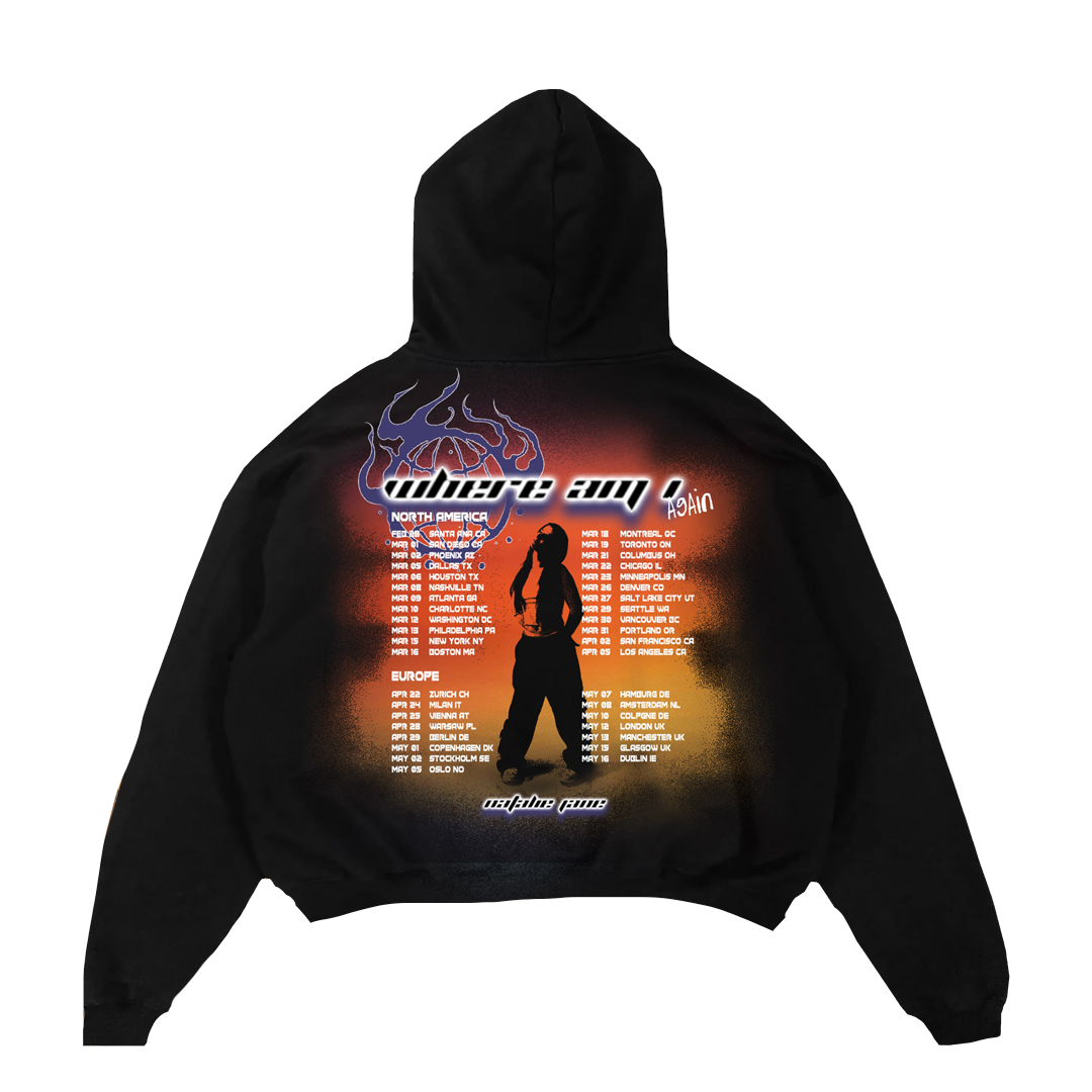 WHERE AM I TOUR HOODIE